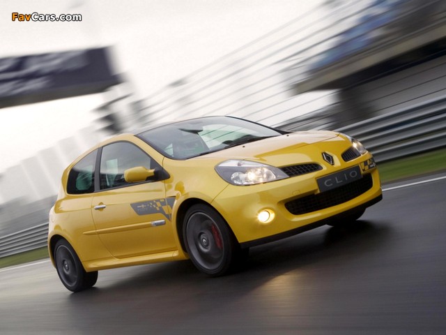 Renault Clio R.S. F1 Team R27 2007 wallpapers (640 x 480)