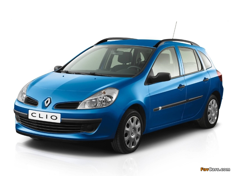 Renault Clio Sport Tourer 2008–09 images (800 x 600)