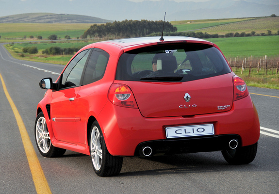 Renault Clio R.S. ZA-spec 2009–12 images