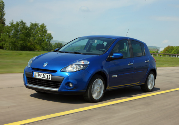 Renault Clio 5-door 2009–12 photos