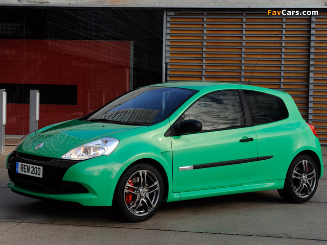 Renault Clio R.S. 200 Cup 2009–12 pictures (640 x 480)