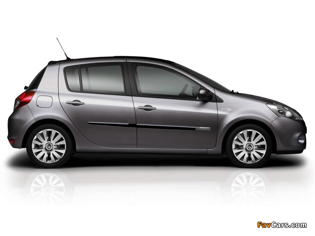 Renault Clio TomTom Edition 2009–12 wallpapers (640 x 480)