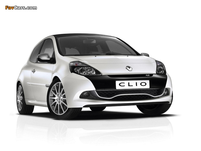 Renault Clio R.S. 20th Limited Edition 2010 images (640 x 480)