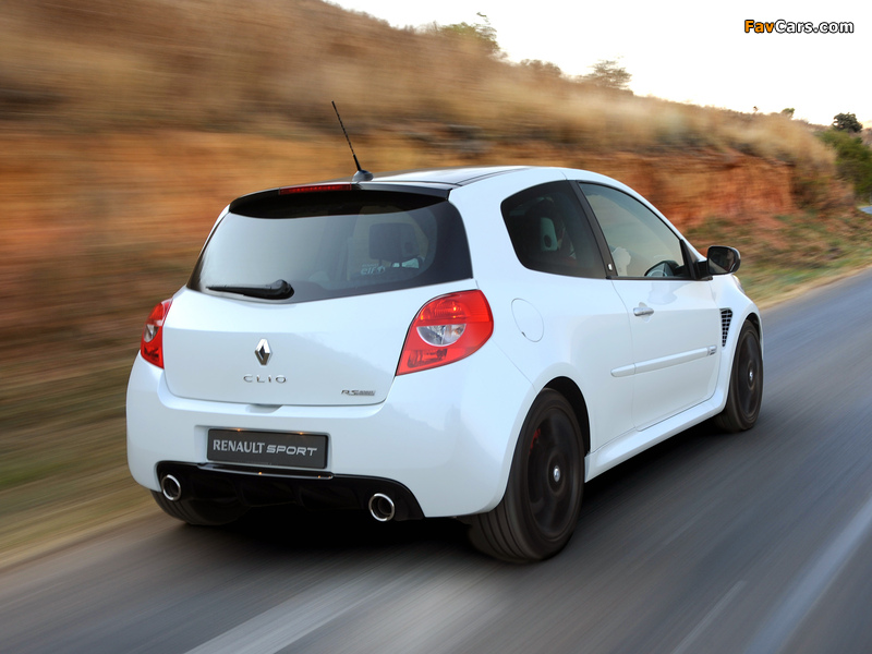 Renault Clio R.S. 20th Limited Edition ZA-spec 2010 images (800 x 600)