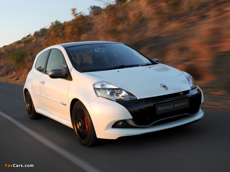 Renault Clio R.S. 20th Limited Edition ZA-spec 2010 photos (800 x 600)