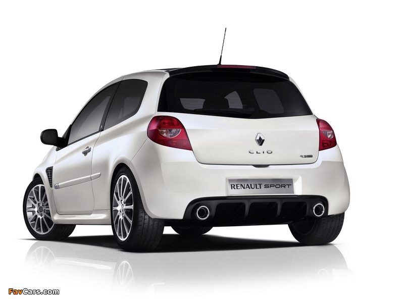 Renault Clio R.S. 20th Limited Edition 2010 wallpapers (800 x 600)