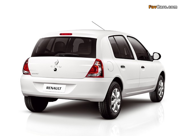 Renault Clio Mercosur 5-door 2012 pictures (640 x 480)