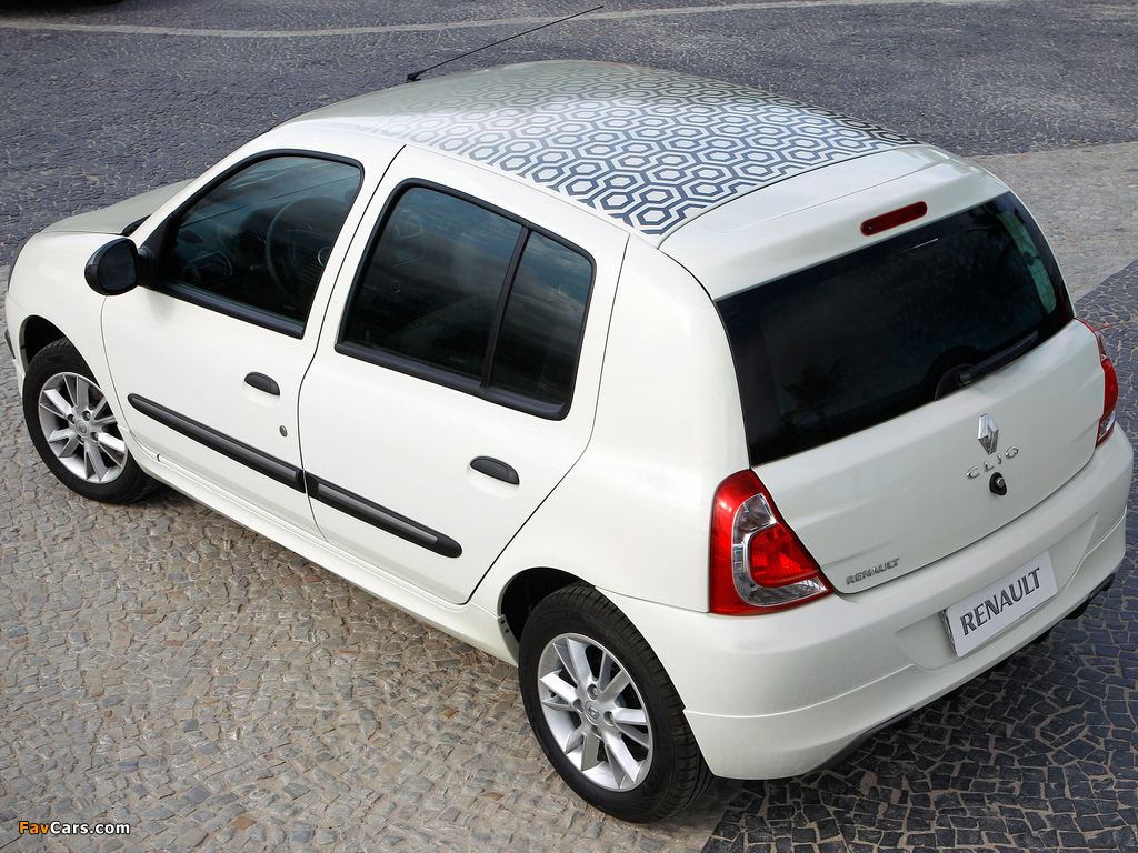 Renault Clio Mercosur 5-door 2012 wallpapers (1024 x 768)