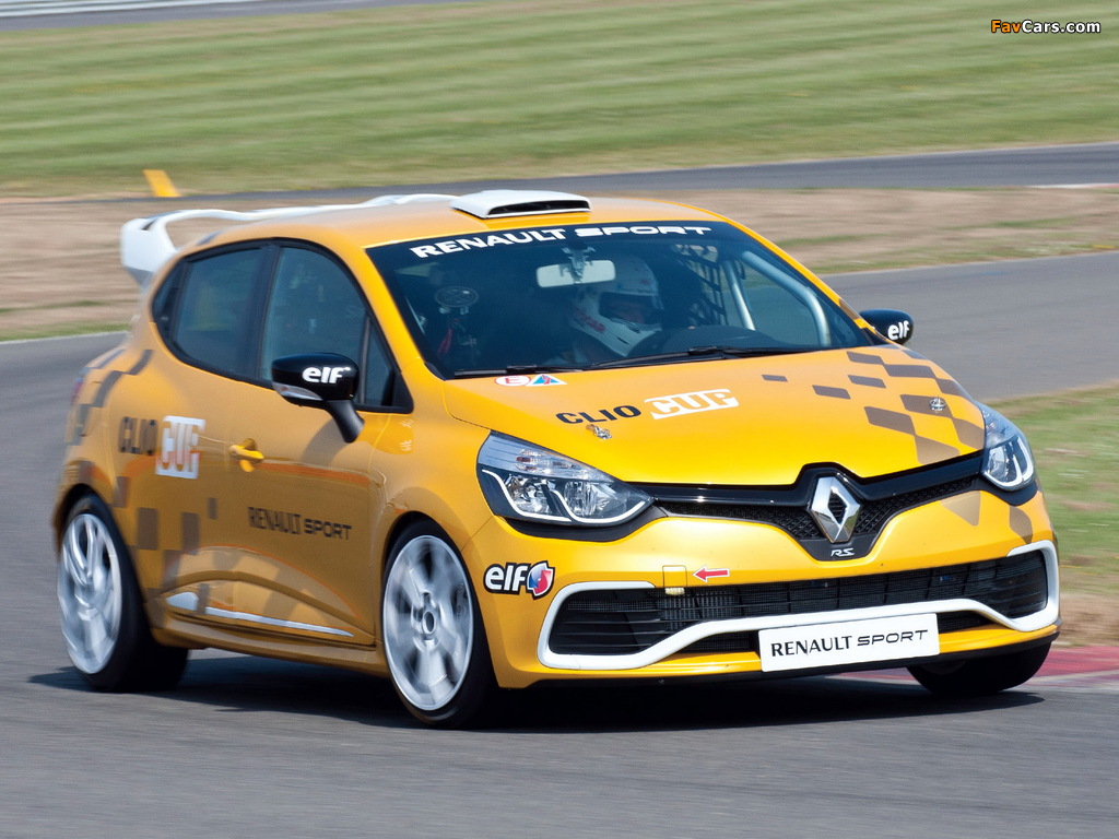 Renault Clio R.S. Cup 2013 pictures (1024 x 768)
