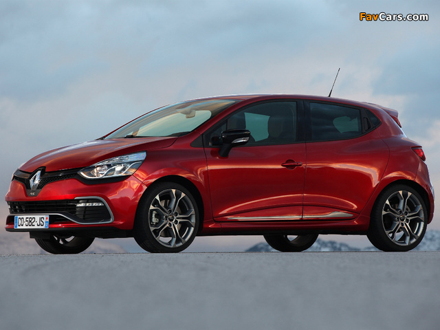 Renault Clio R.S. 200 2013 wallpapers (640 x 480)