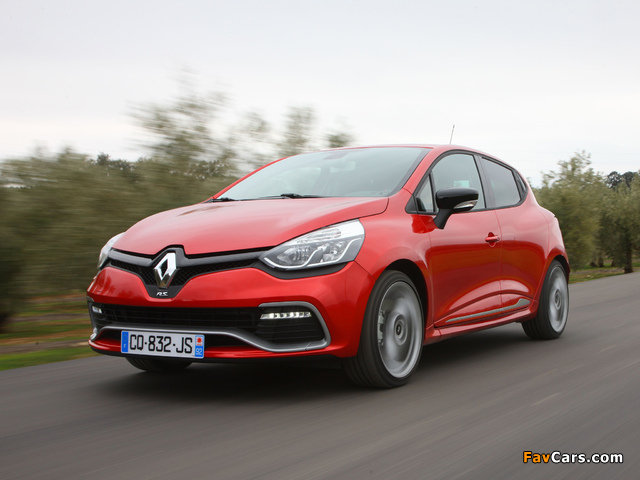 Renault Clio R.S. 200 2013 wallpapers (640 x 480)