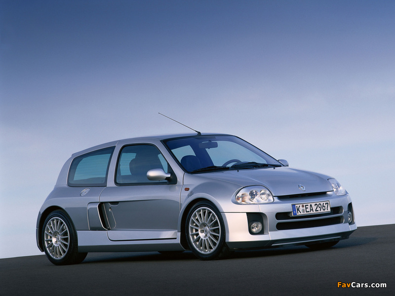 Renault Clio V6 Sport 1999–2001 wallpapers (800 x 600)