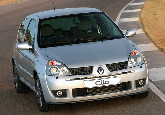Renault Clio Sport ZA-spec 2002–05 wallpapers