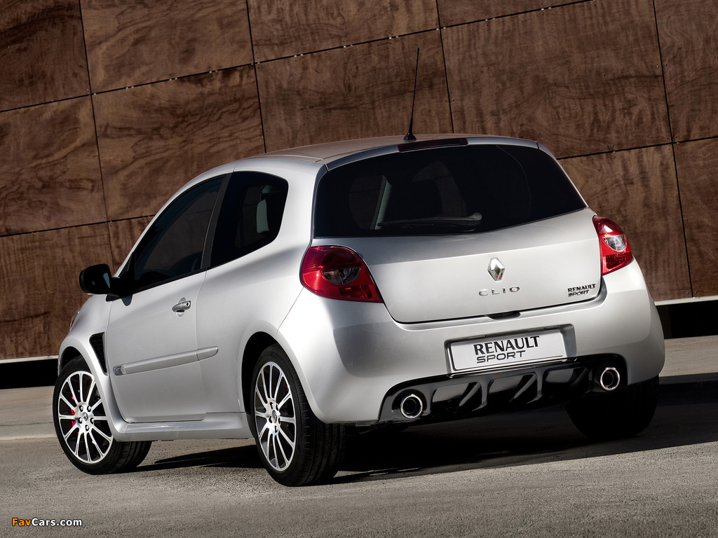 Renault Clio R.S. 2009–12 wallpapers (1024 x 768)