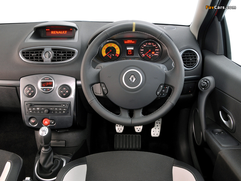 Renault Clio R.S. ZA-spec 2009–12 wallpapers (800 x 600)