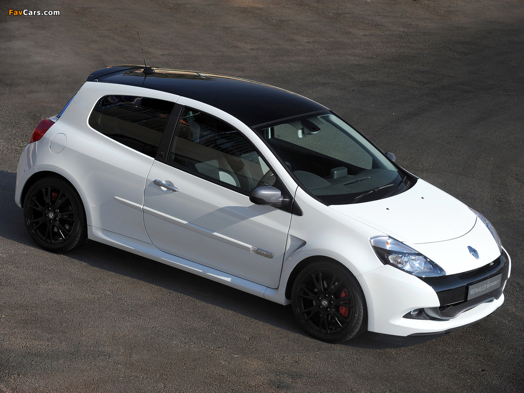 Renault Clio R.S. 20th Limited Edition ZA-spec 2010 wallpapers (1024 x 768)