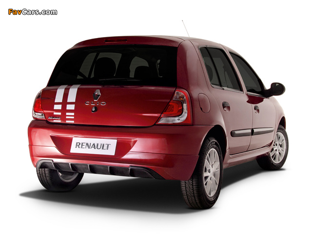 Renault Clio Mercosur 5-door 2012 wallpapers (640 x 480)