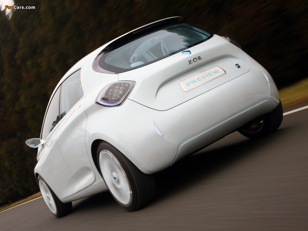 Images of Renault Zoe Preview Concept 2010 (1024 x 768)