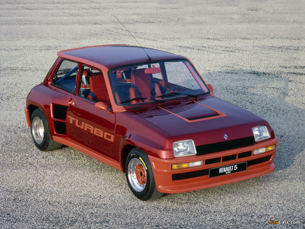 Pictures of Renault 5 Turbo Prototype 1978 (1024 x 768)