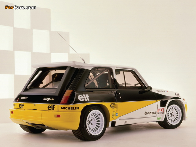 Renault Maxi 5 Turbo Prototype 1984 pictures (640 x 480)