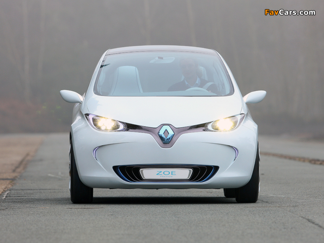 Renault Zoe Preview Concept 2010 photos (640 x 480)