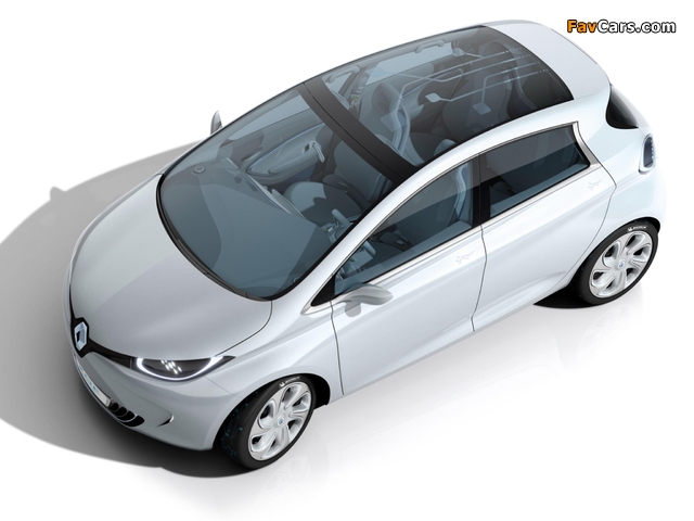 Renault Zoe Preview Concept 2010 pictures (640 x 480)