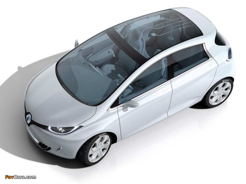 Renault Zoe Preview Concept 2010 pictures (800 x 600)