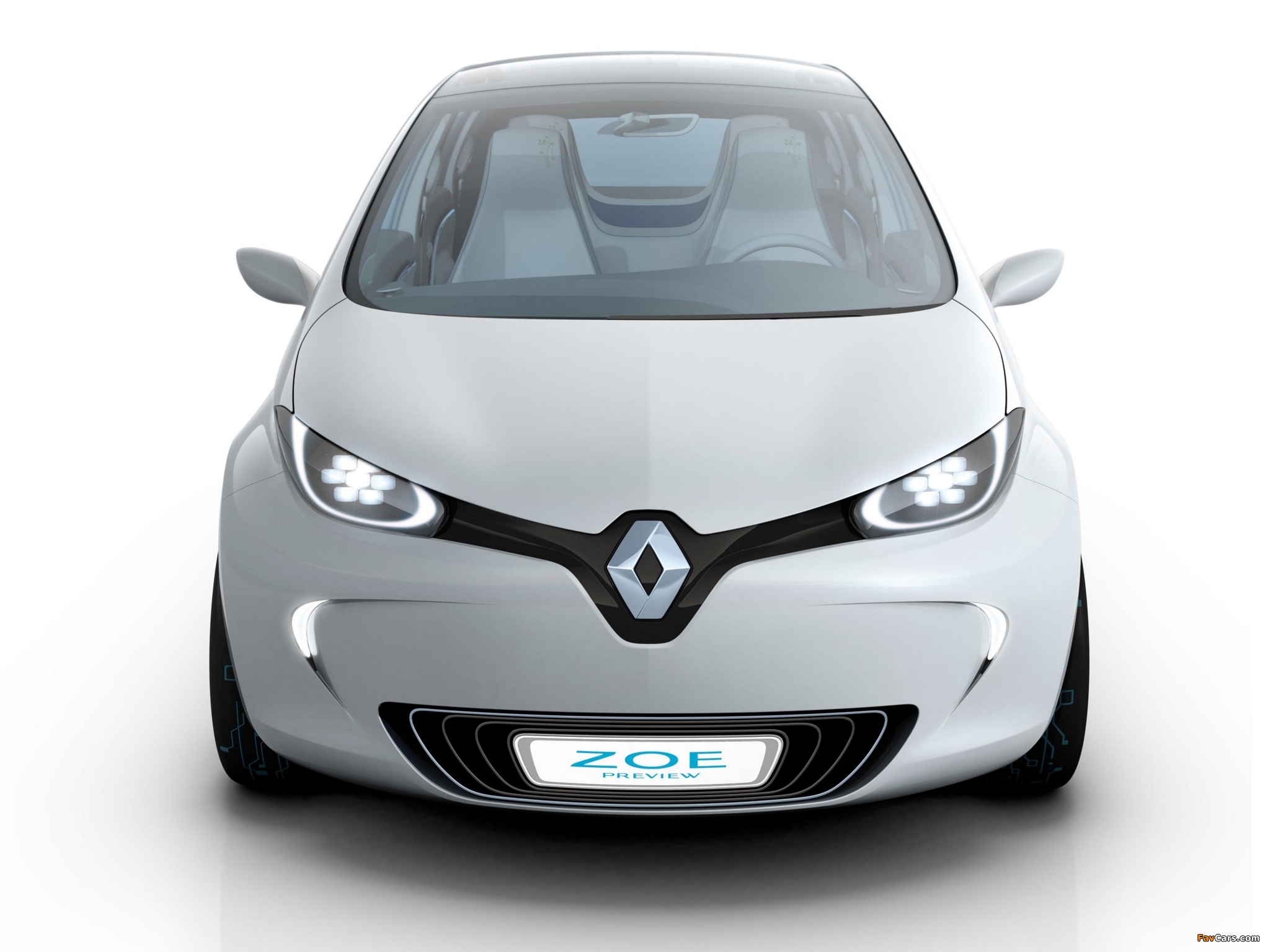 Renault Zoe Preview Concept 2010 wallpapers (2048 x 1536)