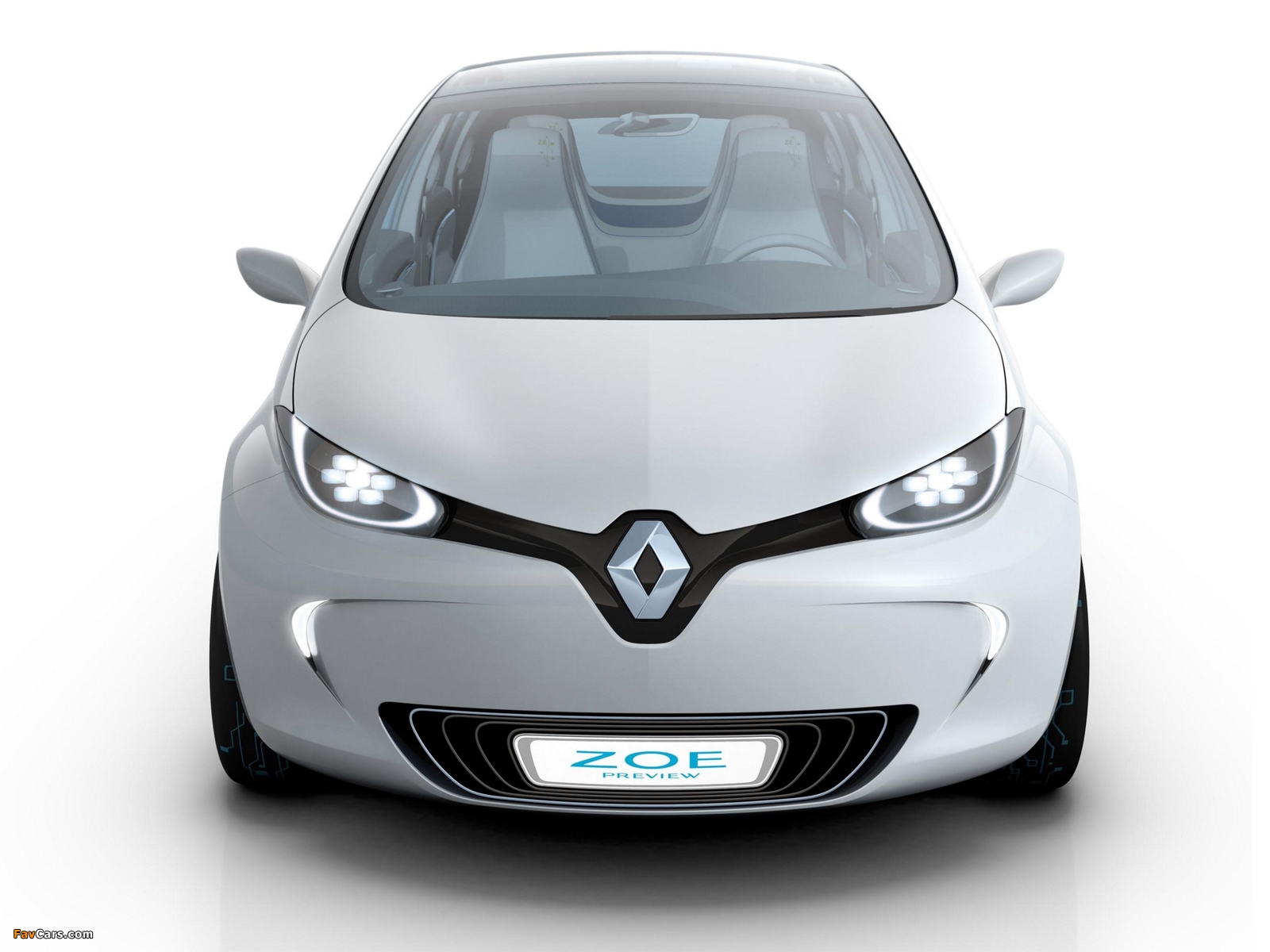 Renault Zoe Preview Concept 2010 wallpapers (1600 x 1200)