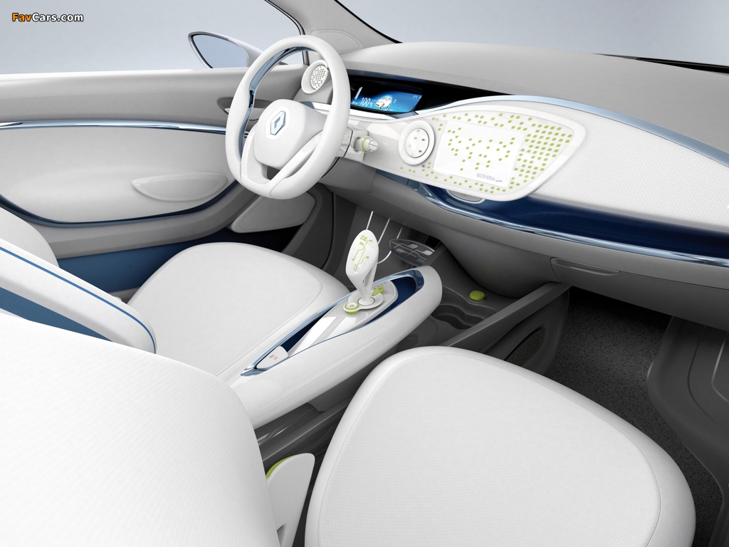 Renault Zoe Preview Concept 2010 wallpapers (1024 x 768)