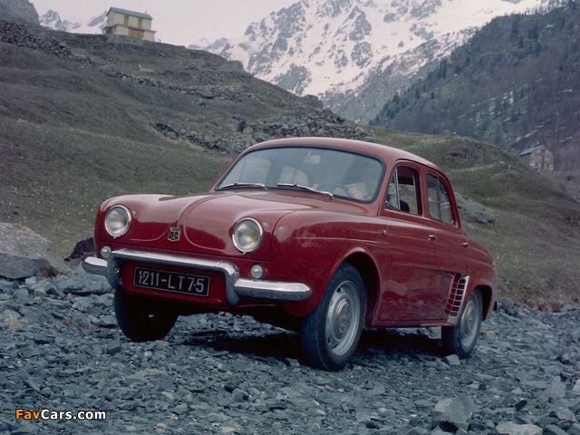 Photos of Renault Dauphine 1956–67 (640 x 480)