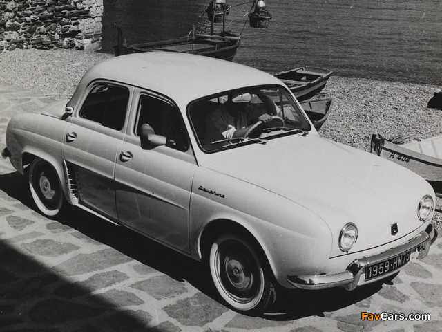 Pictures of Renault Dauphine 1956–67 (640 x 480)