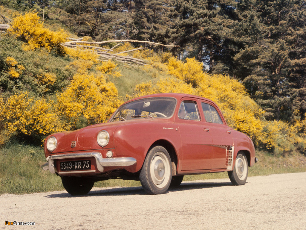 Renault Dauphine 1956–67 photos (1024 x 768)