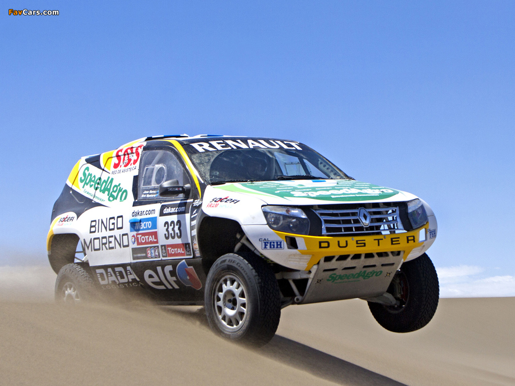 Renault Duster Rally Dakar 2013 wallpapers (1024 x 768)