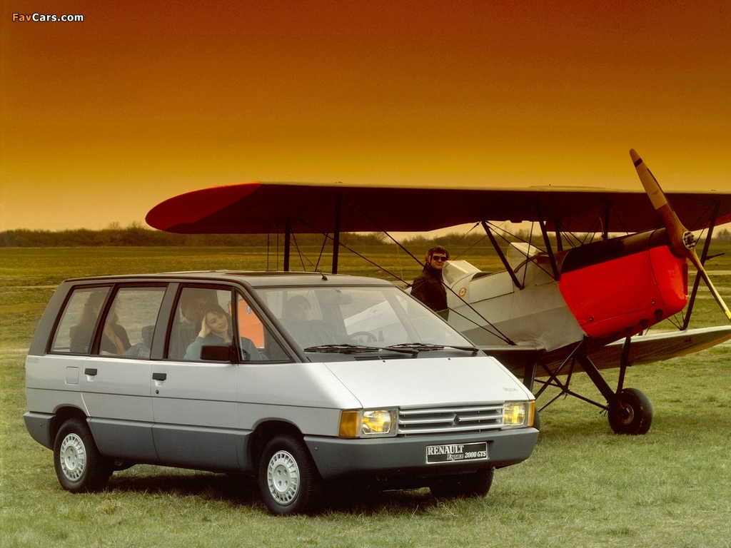 Images of Renault Espace (J11) 1984–88 (1024 x 768)