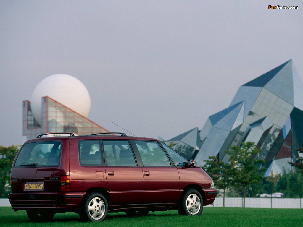 Photos of Renault Espace (J63) 1991–96 (1024 x 768)