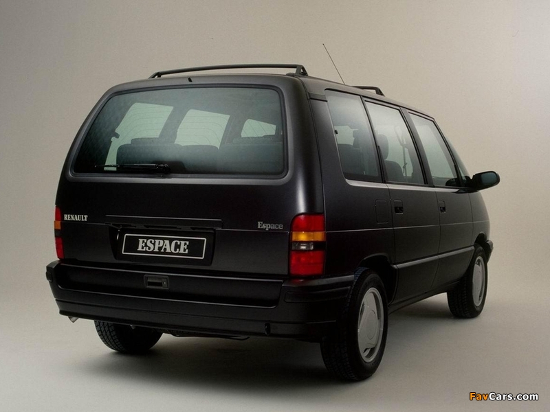 Pictures of Renault Espace (J63) 1991–96 (800 x 600)