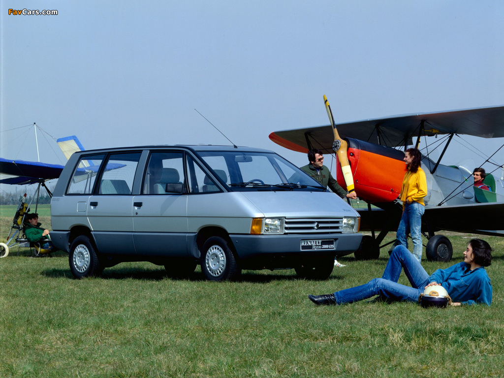 Renault Espace (J11) 1984–88 pictures (1024 x 768)