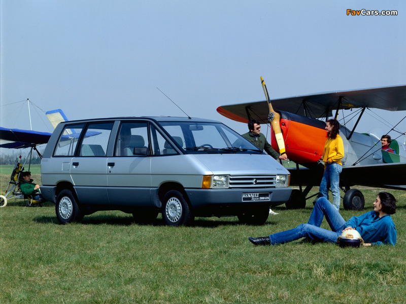 Renault Espace (J11) 1984–88 pictures (800 x 600)