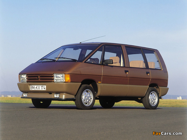 Renault Espace (J11) 1984–88 pictures (640 x 480)