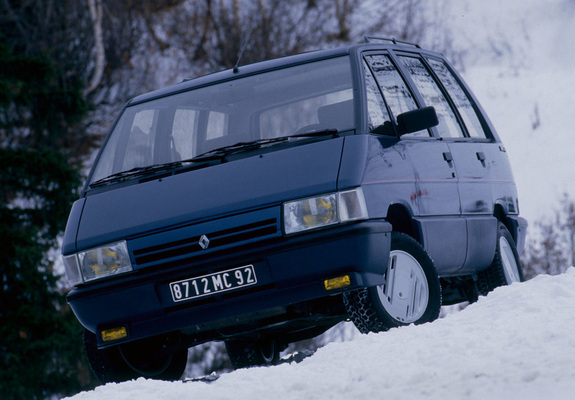 Renault Espace Quadra (J11) 1988–91 pictures