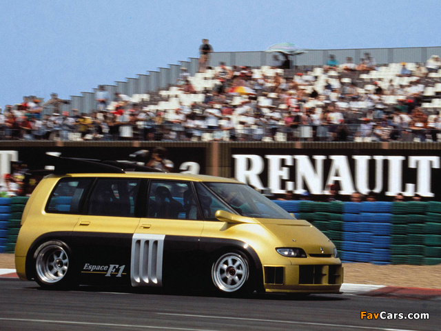 Renault Espace F1 Concept 1994 pictures (640 x 480)
