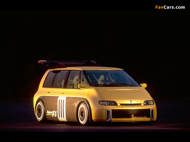 Renault Espace F1 Concept 1994 pictures (640 x 480)