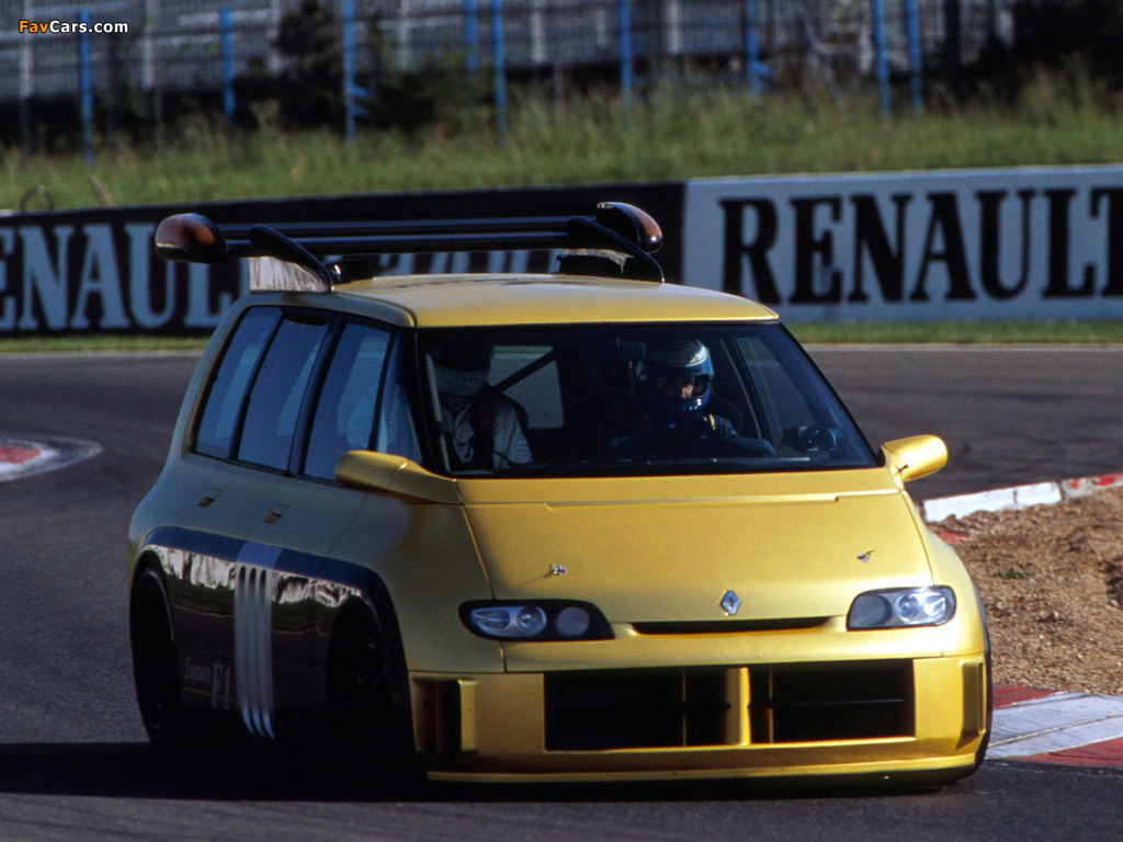 Renault Espace F1 Concept 1994 wallpapers (1024 x 768)