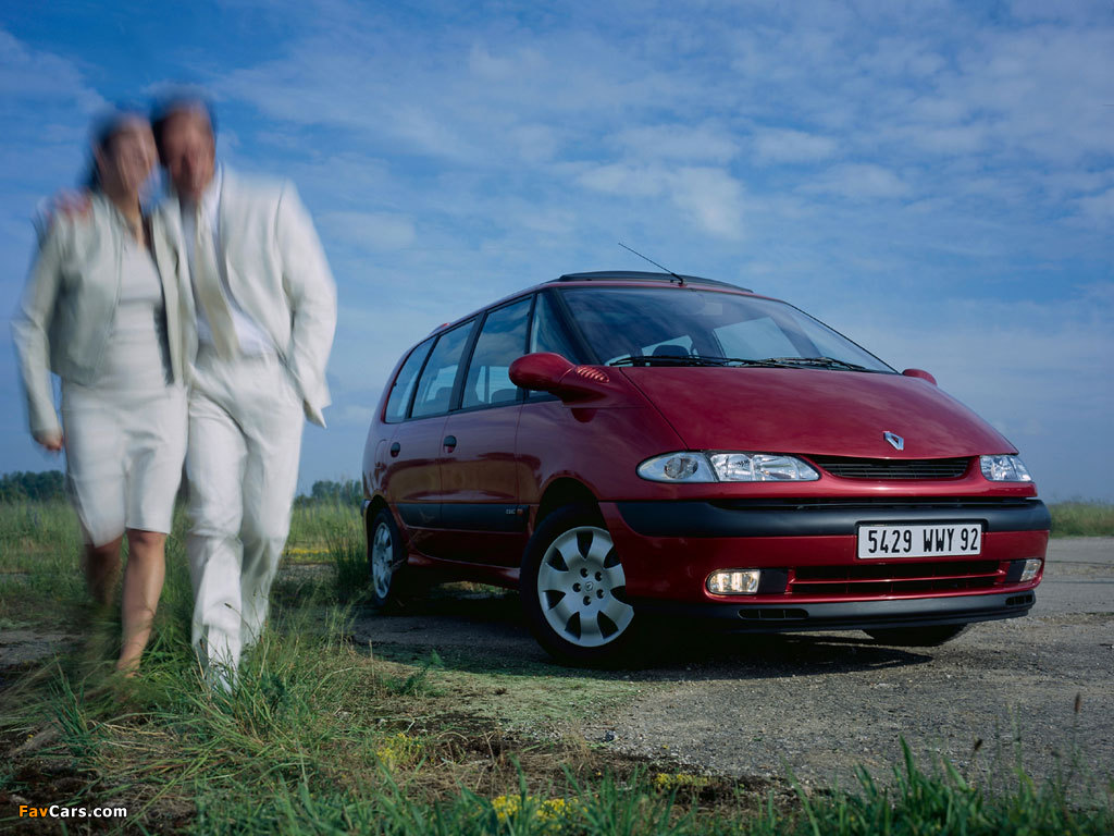 Renault Espace (JE0) 1996–2002 images (1024 x 768)