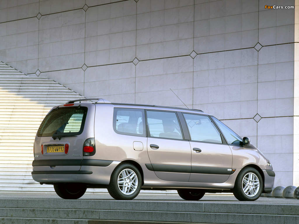 Renault Espace (JE0) 1996–2002 images (1024 x 768)