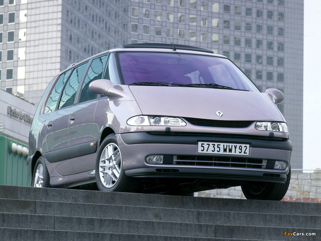 Renault Espace (JE0) 1996–2002 pictures (1024 x 768)