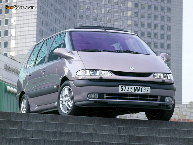 Renault Espace (JE0) 1996–2002 pictures (640 x 480)
