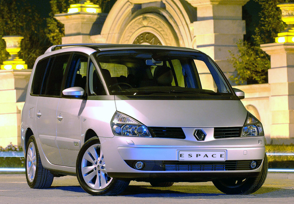Renault Espace ZA-spec (J81) 2002–06 photos