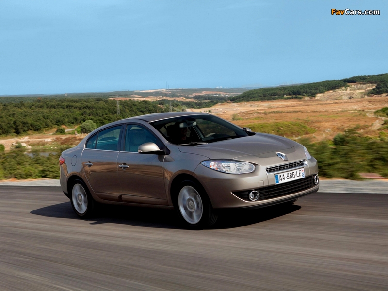Renault Fluence 2009 wallpapers (800 x 600)